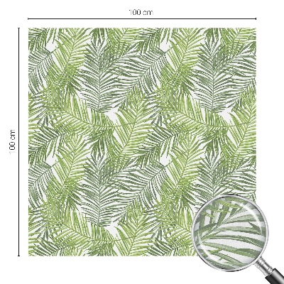 Klebefolie Fenster Sichtschutz Pflanzenmuster