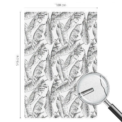 Klebefolie Fenster Sichtschutz Tropische Blätter