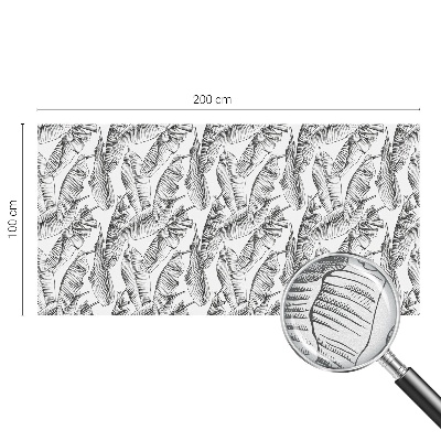 Klebefolie Fenster Sichtschutz Tropische Blätter