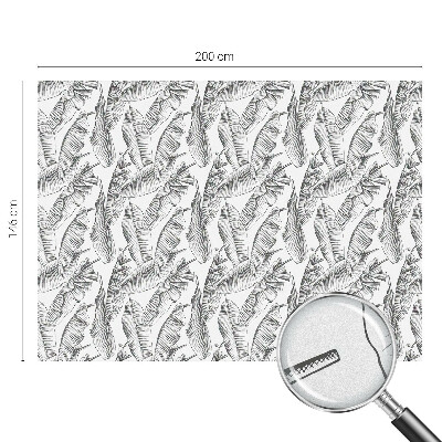 Klebefolie Fenster Sichtschutz Tropische Blätter