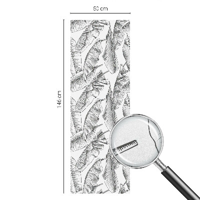 Klebefolie Fenster Sichtschutz Tropische Blätter