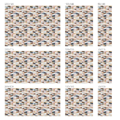 Sichtschutzfolie Fenster Buntglasoptik Pastellsymmetrie