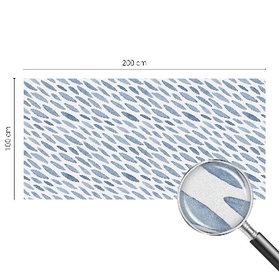 Folie für Fenster blickdicht Blaue Striche