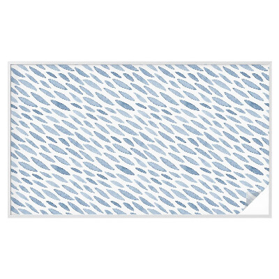 Folie für Fenster blickdicht Blaue Striche