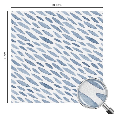 Folie für Fenster blickdicht Blaue Striche