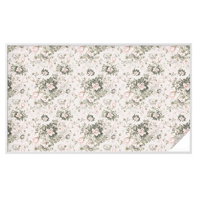 Sichtschutz Klebefolie Buntglasoptik Blumenschönheit