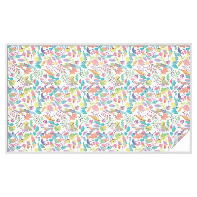 Folie für Fenster blickdicht Farbenfrohe Komposition