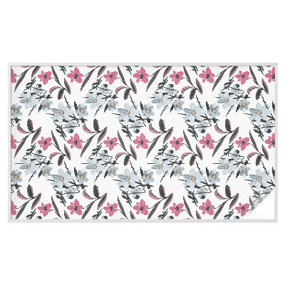 Fensterfolie Sichtschutz Blumenmuster