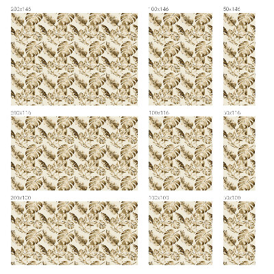 Sichtschutzfolie Fenster Buntglasoptik Tropische Pflanzen