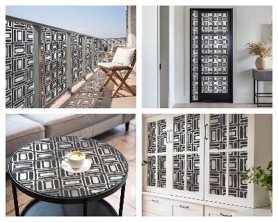 Fensterfolie Sichtschutz Energiemuster