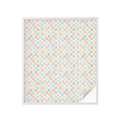 Klebefolie Fenster Sichtschutz Bunte Aquarelle