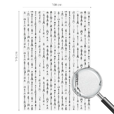 Sichtschutz Klebefolie Buntglasoptik Geometrische Pfeile