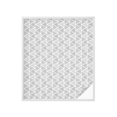 Fensterfolie Sichtschutz Rautenmuster