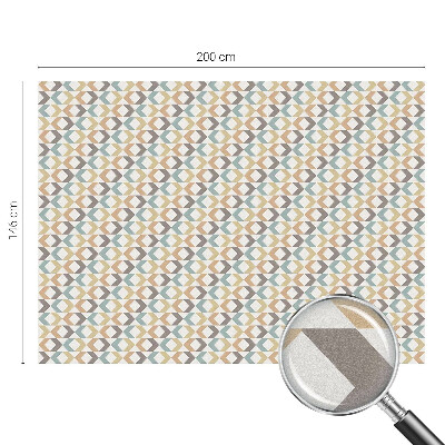 Fensterfolie Sichtschutz Geometrische Rauten