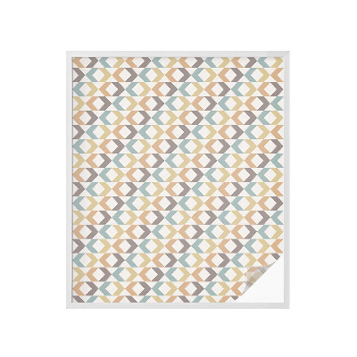 Fensterfolie Sichtschutz Geometrische Rauten