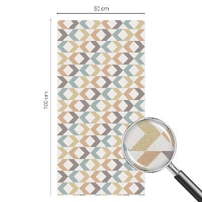 Fensterfolie Sichtschutz Geometrische Rauten