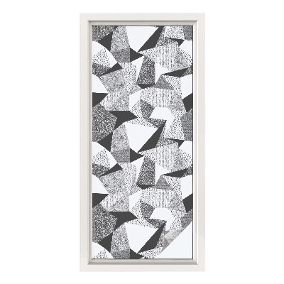 Sichtschutzfolie Fenster Buntglasoptik Geometrische Figuren