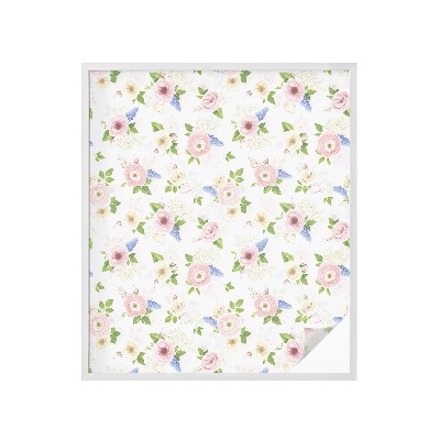 Fensterfolie Sichtschutz Blumenmuster