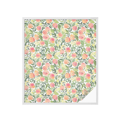 Folie für Fenster blickdicht Fruchtmuster