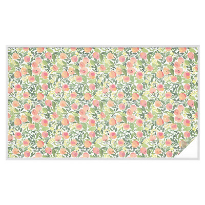 Folie für Fenster blickdicht Fruchtmuster