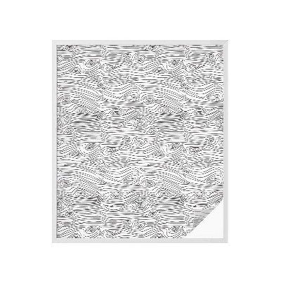 Fensterfolie Sichtschutz Holzlinien