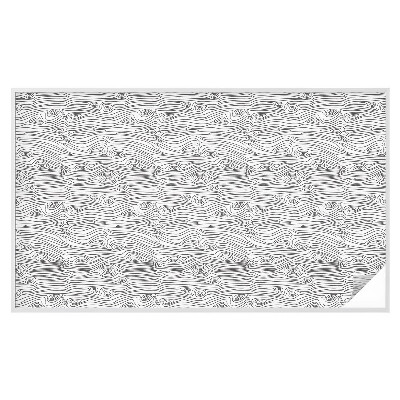 Fensterfolie Sichtschutz Holzlinien