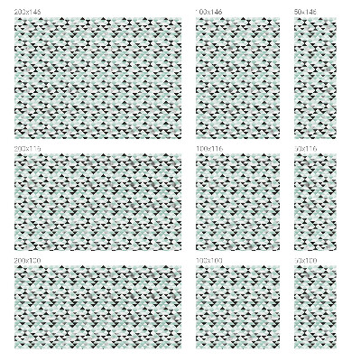 Sichtschutz Klebefolie Buntglasoptik Dreiecksmuster