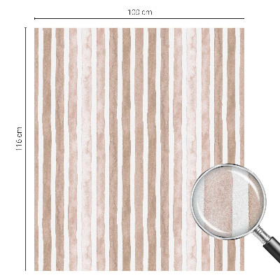 Folie für Fenster blickdicht Braune Gürtel