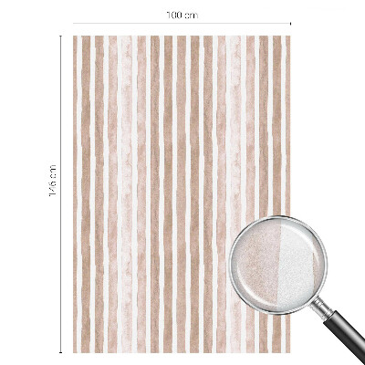 Folie für Fenster blickdicht Braune Gürtel