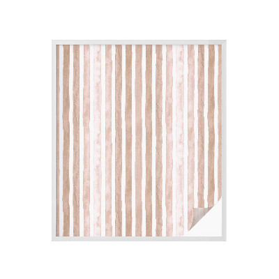 Folie für Fenster blickdicht Braune Gürtel