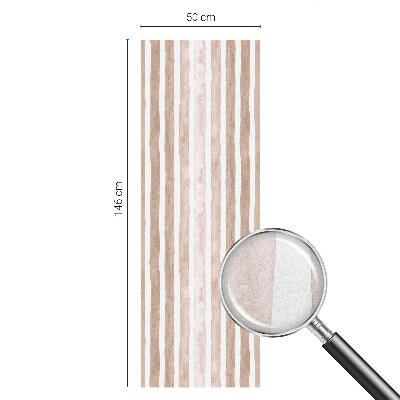 Folie für Fenster blickdicht Braune Gürtel