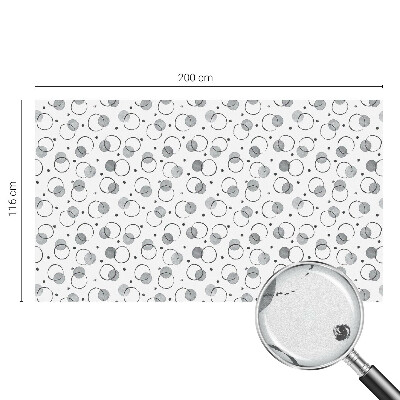 Sichtschutzfolie Fenster Buntglasoptik Graue Felgen