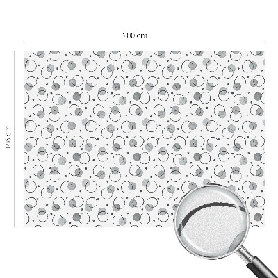 Sichtschutzfolie Fenster Buntglasoptik Graue Felgen