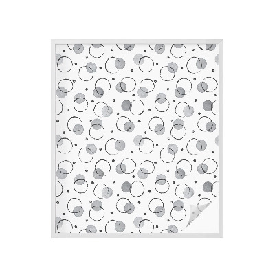 Sichtschutzfolie Fenster Buntglasoptik Graue Felgen