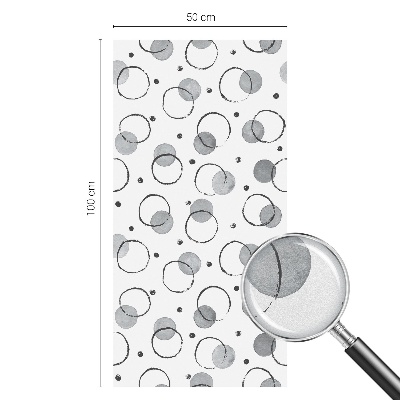 Sichtschutzfolie Fenster Buntglasoptik Graue Felgen