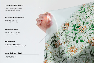 Klebefolie Fenster Sichtschutz Botanische Blätter