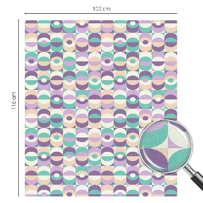 Klebefolie Fenster Sichtschutz Bunte Muster