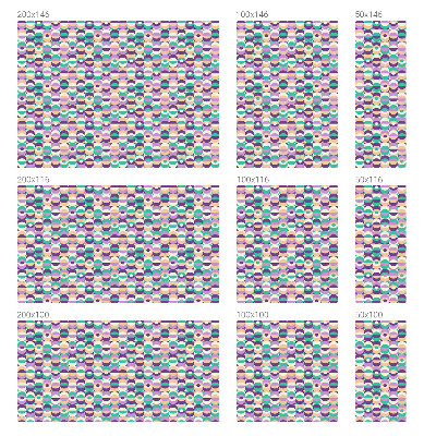 Klebefolie Fenster Sichtschutz Bunte Muster