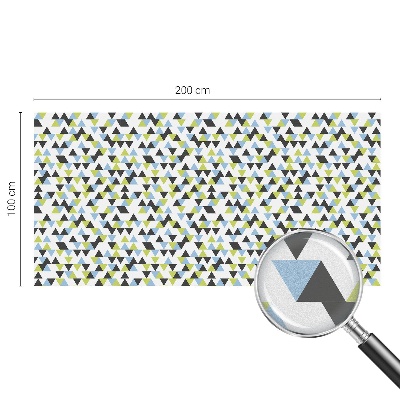 Folie für Fenster blickdicht Geometrische Dreiecke