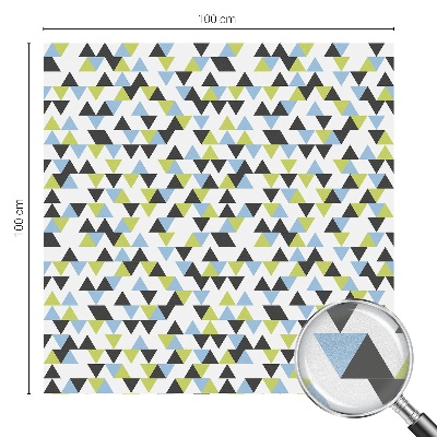 Folie für Fenster blickdicht Geometrische Dreiecke