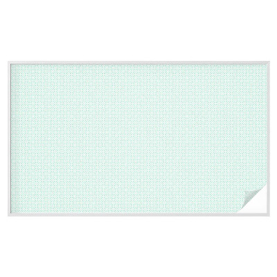 Sichtschutz Klebefolie Buntglasoptik Blumensymmetrie