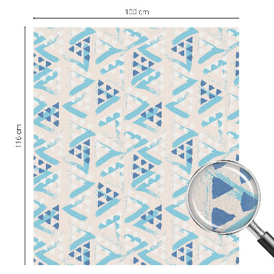 Fensterfolie Sichtschutz Geometrische Muster