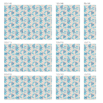 Fensterfolie Sichtschutz Geometrische Muster