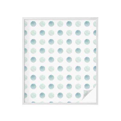 Klebefolie Fenster Sichtschutz Zarte Kreise