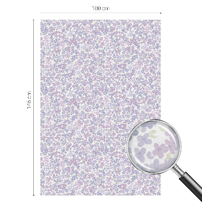 Folie für Fenster blickdicht Florale Leichtigkeit