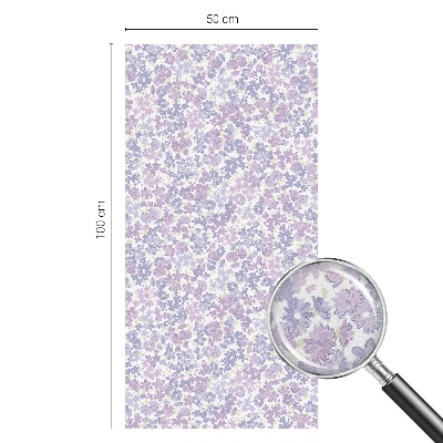 Folie für Fenster blickdicht Florale Leichtigkeit