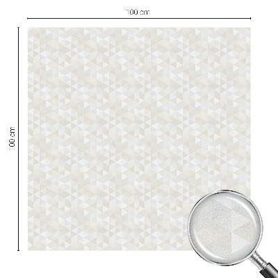 Sichtschutzfolie Fenster Buntglasoptik Geometrische Muster