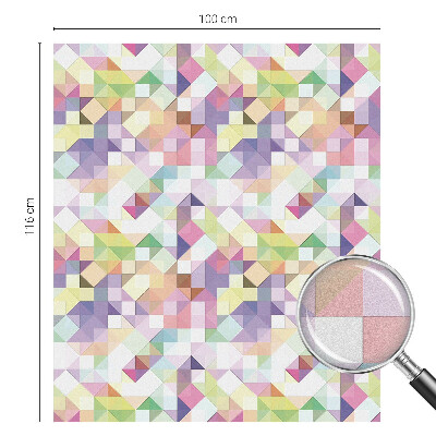 Folie für Fenster blickdicht Abstraktes Mosaik