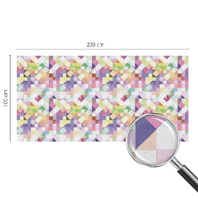 Folie für Fenster blickdicht Abstraktes Mosaik