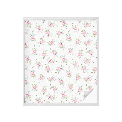 Folie für Fenster blickdicht Romantische Rosen